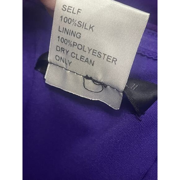 Tadashi Silk One Shoulder Dress - Picture 8 of 10